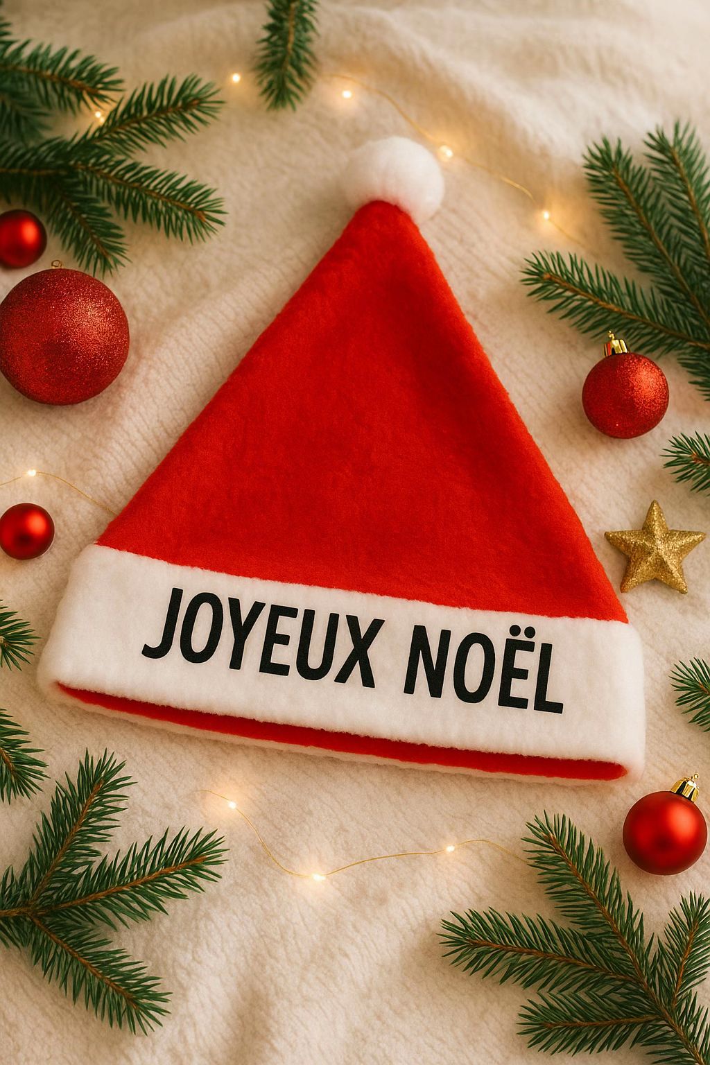 Bonnet de Noël personnalisable