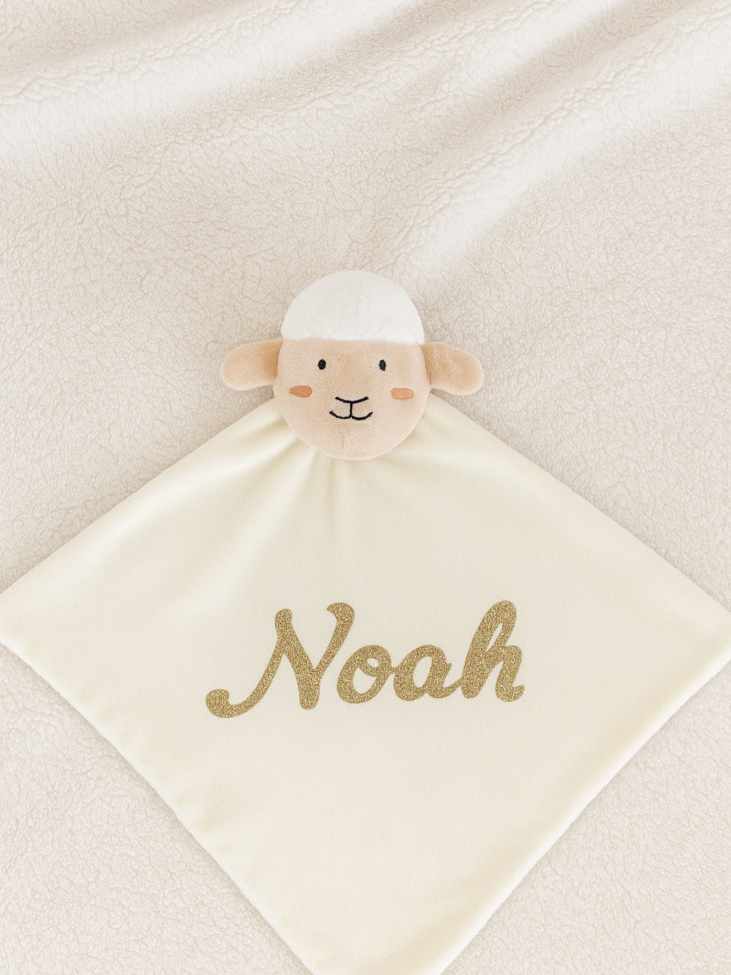 Doudou agneau personnalisé