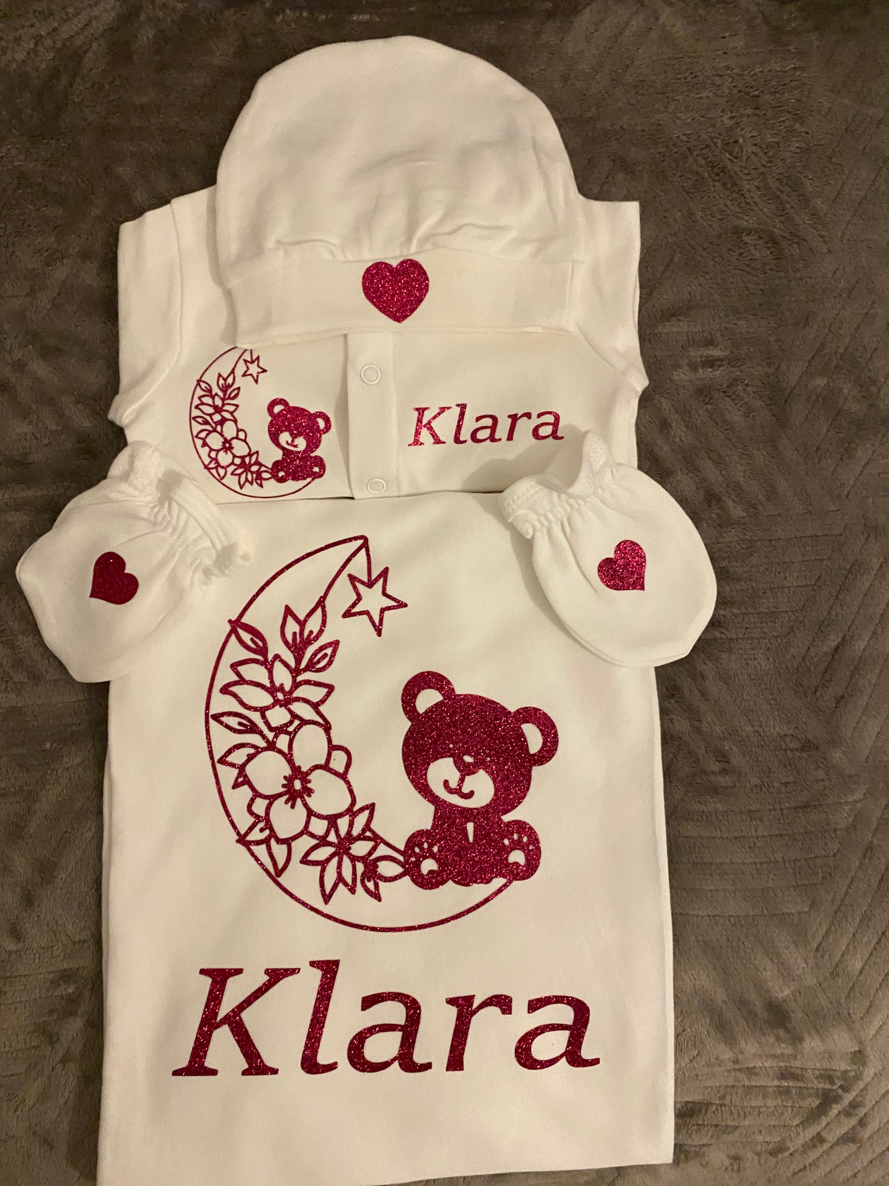 Ensemble naissance personnalisé