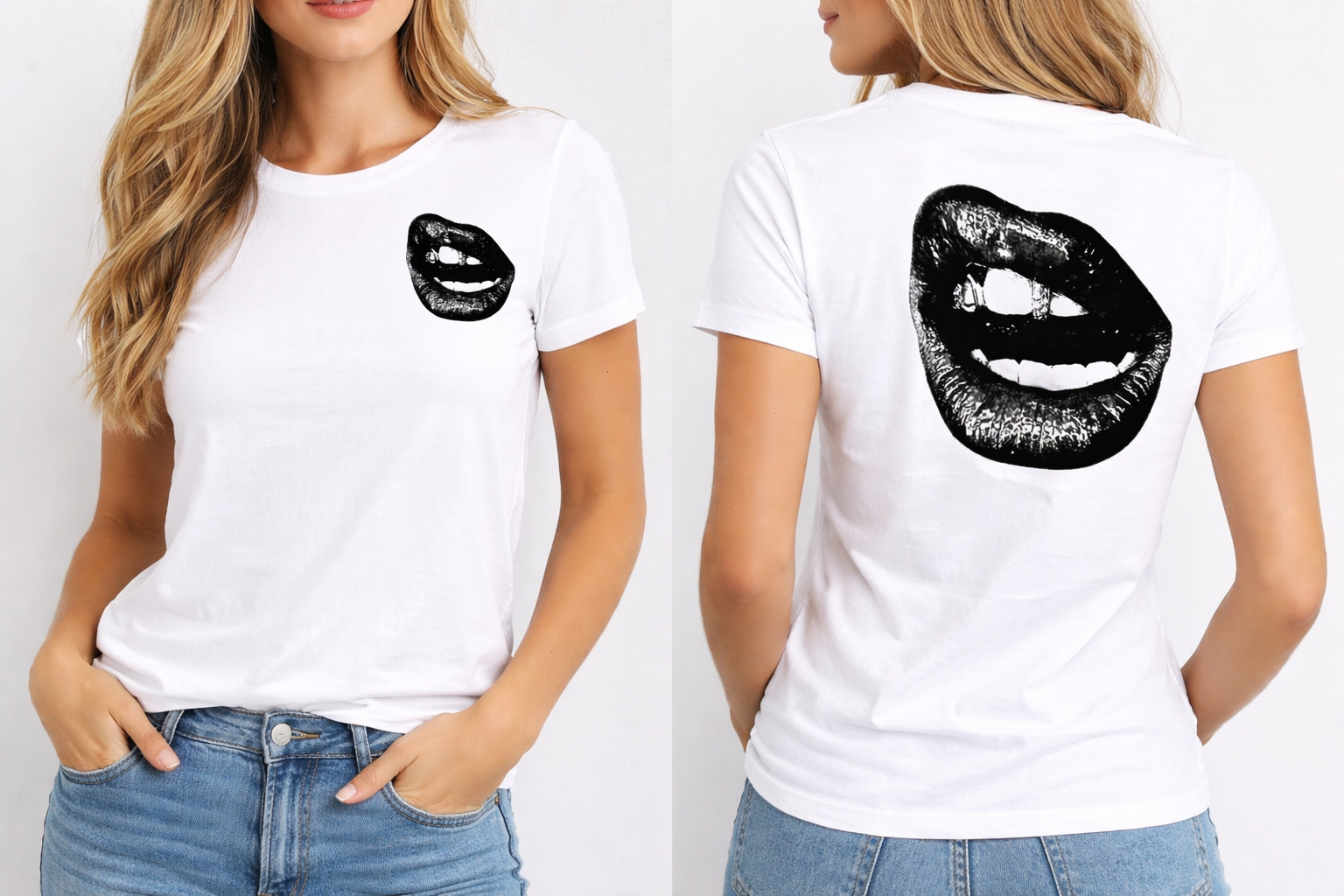 T-shirt Lèvre – Personnalisable à 100 % ✨
