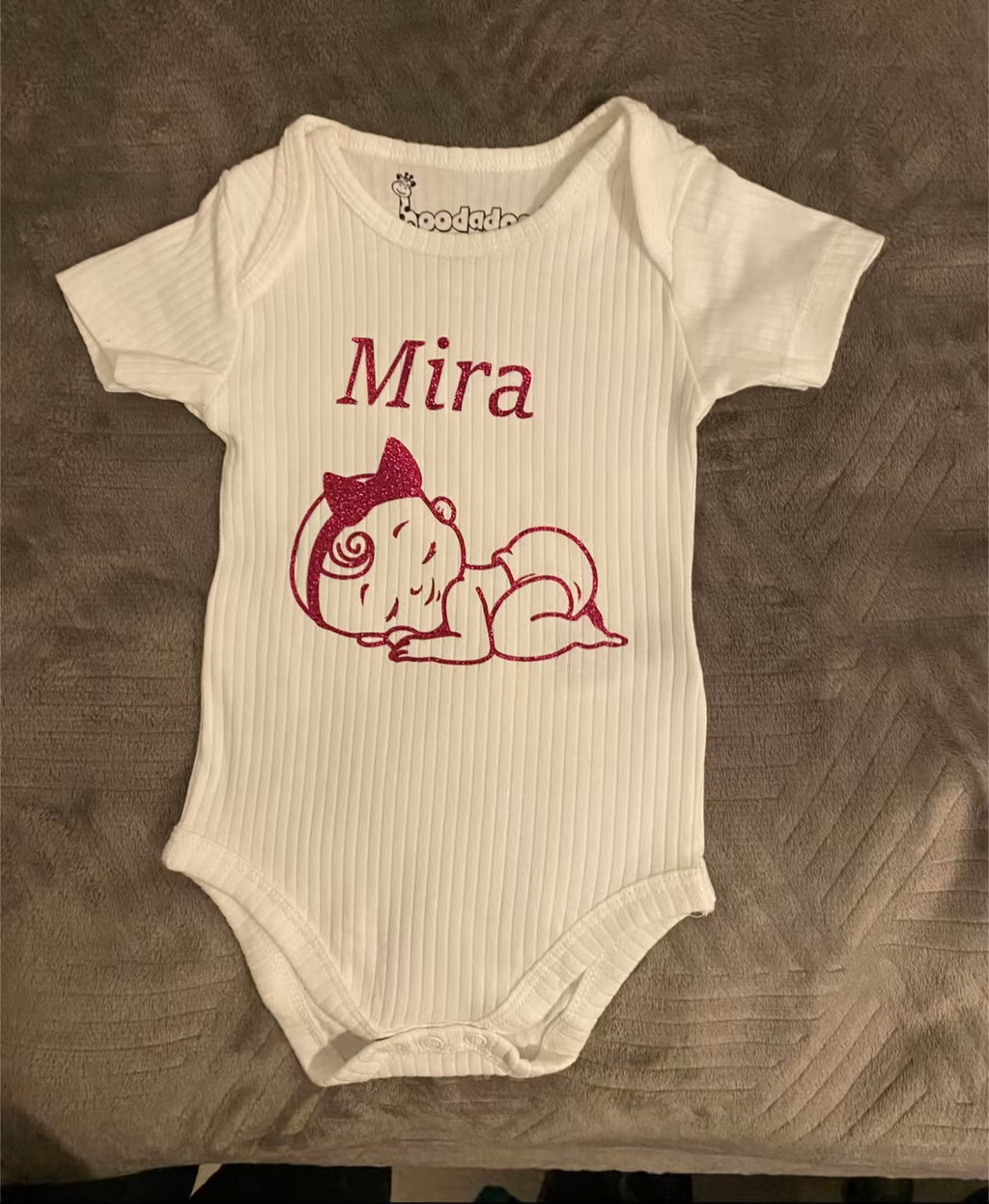Body bébé personnalisé