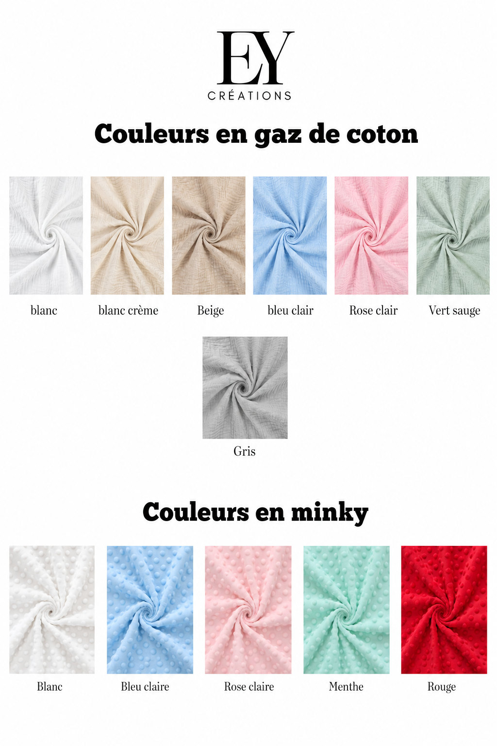 Protège Carnet de Santé en Gaze de Coton – Entièrement Personnalisé