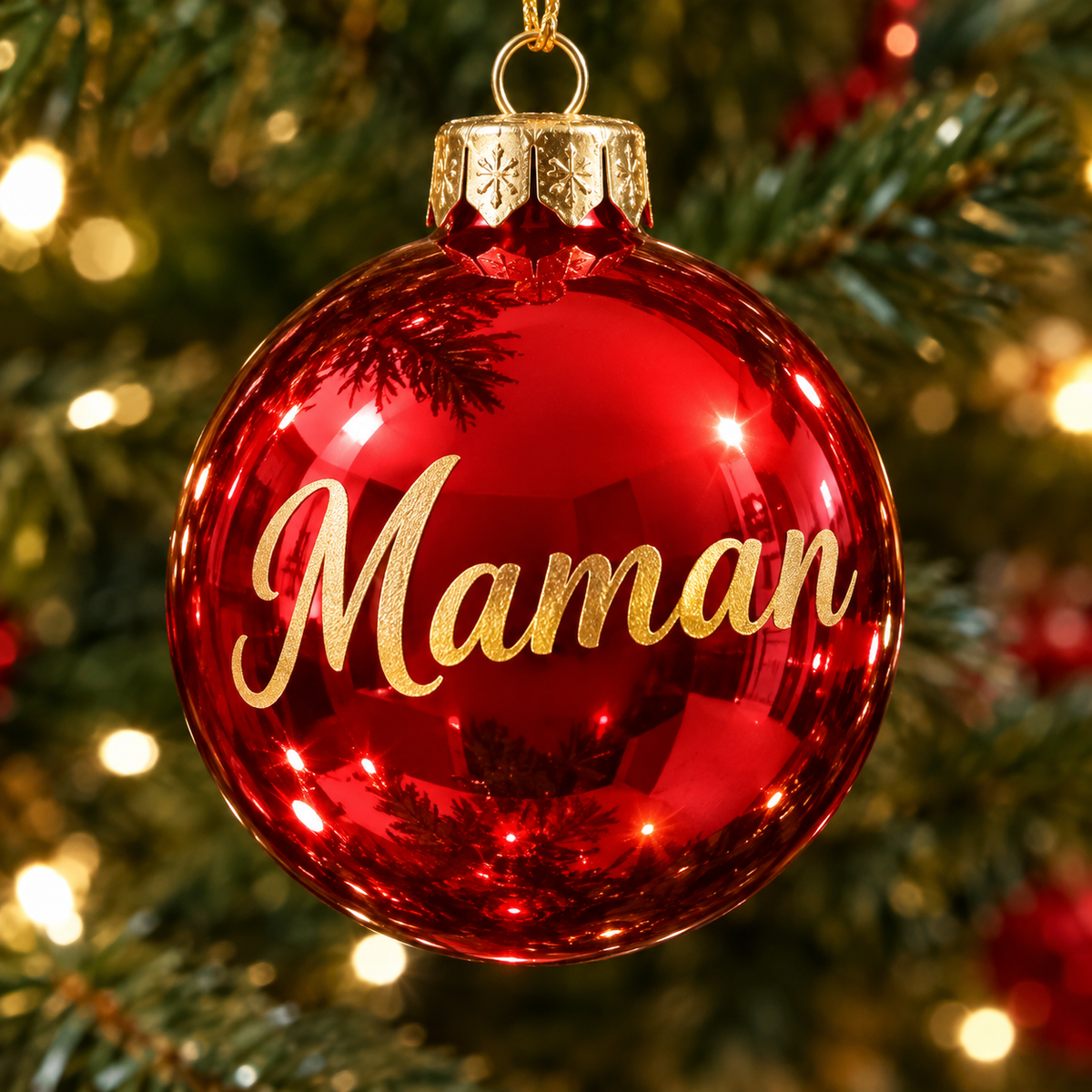 Boule de Noël Personnalisée