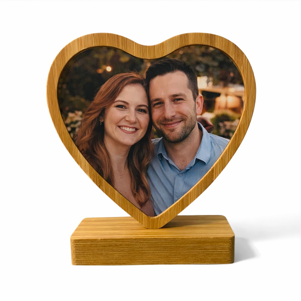 Cadre Photo en Bois Personnalisé