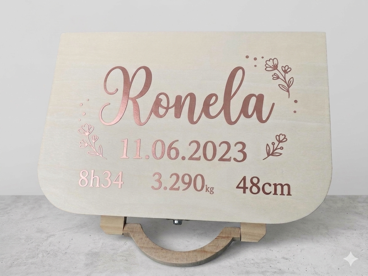 Boite souvenir valise