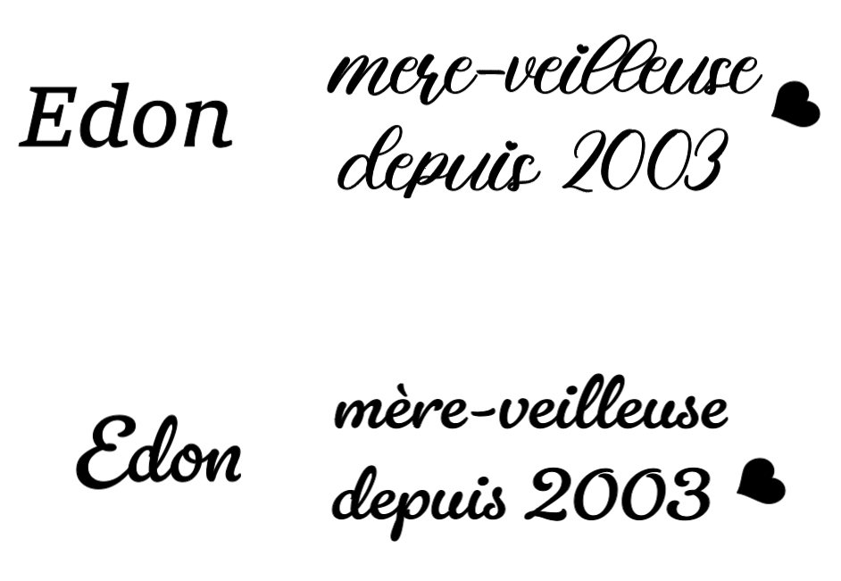 T-shirt Mère-veilleuse depuis